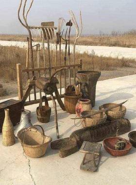 。斗笠农村复婚礼摆件简约怀F8756HM9物件旧摆件古模型拍摄老美食