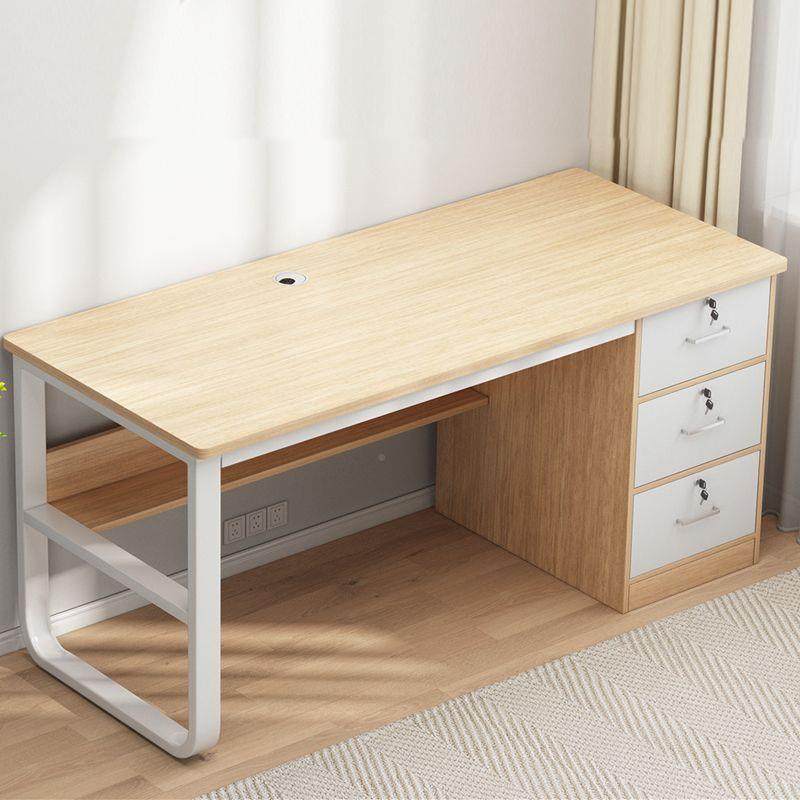 书室桌学习桌学生家用写字脑桌台式工作台屉卧简易带抽办GQF电公,淘宝优惠券,粉丝福利购,淘宝优惠卷