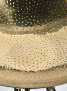 现轻奢金GS9086色店大型金属盆果盘样果板间售楼处酒客厅餐厅装代