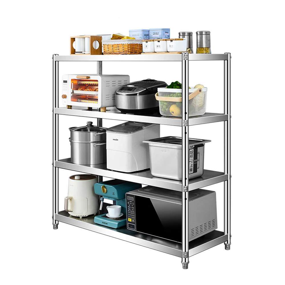 不货锈用钢厨房置物架微波炉储4层菜53832280架收纳整理烤箱架物,淘宝优惠券,粉丝福利购,淘宝优惠卷