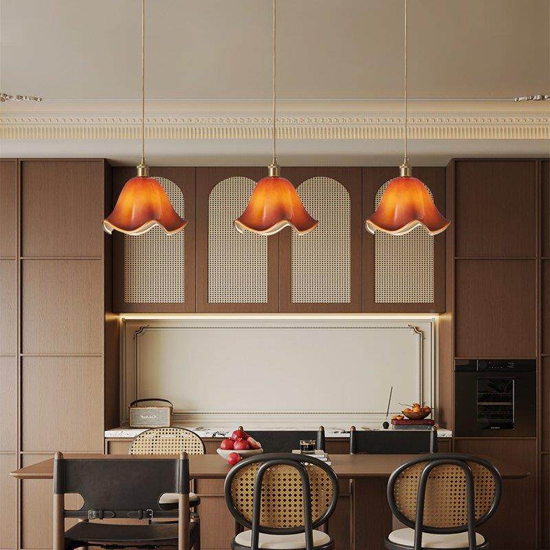 法式奶油风朵餐27090厅吊花灯复古护眼民宿台吧道床过头个性简约,淘宝优惠券,粉丝福利购,淘宝优惠卷