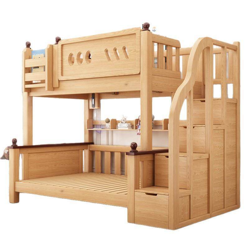 挚实木上下床成人两层床小邱-51高低床母上子下床铺床儿童双层床,淘宝优惠券,粉丝福利购,淘宝优惠卷