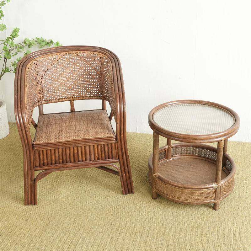 印尼天真藤椅单人老人DPH靠背然编织家用老式编竹藤休闲阳台藤椅,淘宝优惠券,粉丝福利购,淘宝优惠卷