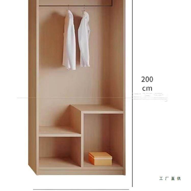 酒床全套定店制馆标间单双人床公寓民宿床906出租房客宾房床厂家 - 图1