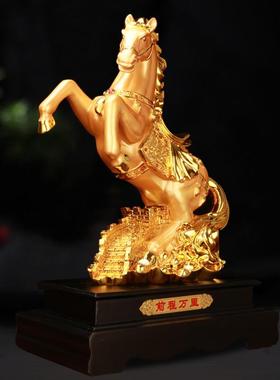 树脂工艺家品马摆件意式马中式立战马居客厅创电视柜办公室装饰摆