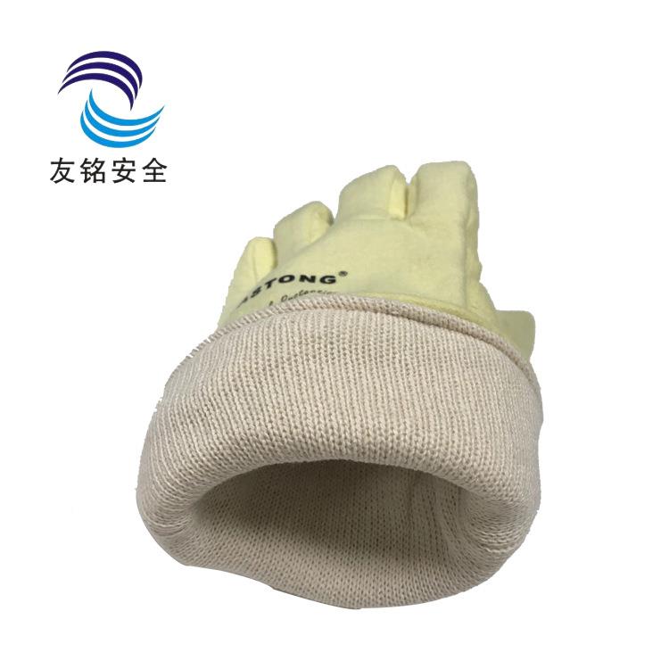 LUE现卡顿YEEE1-345耐高温500烧烤防烫防货火手套隔司热电焊工业 - 图2