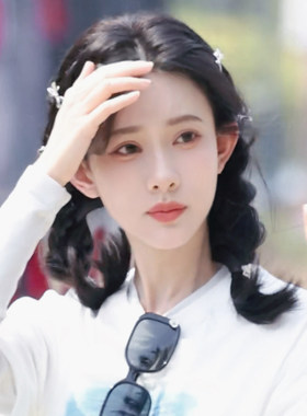 奔跑吧孟子义同款蝴蝶结发夹