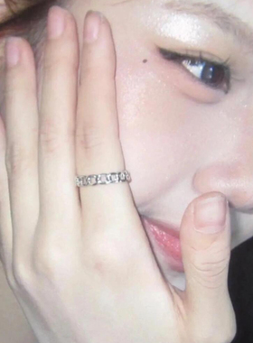 Jaden张思捷同款戒指不掉色