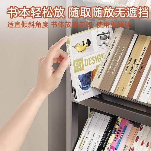 书架落用地LDSJ01用多家层放书本家绘本架不锈钢书柜阅读区儿童书 - 图1