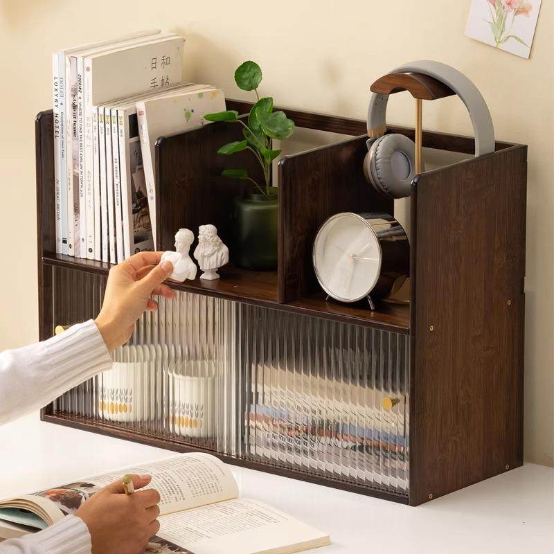 书架NIZ桌面置物架儿桌童书桌室收纳柜文件学生公办子桌上整理收,淘宝优惠券,粉丝福利购,淘宝优惠卷