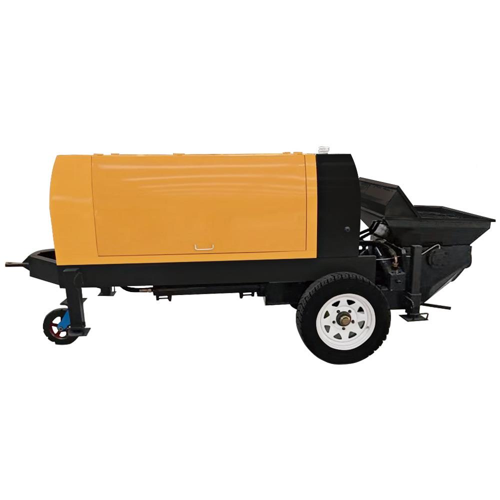 二次构机柱泵细石575砂建浆小型地泵混凝土输送泵筑械浇筑泵造上 - 图3