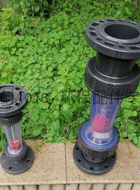 法兰式浮子流量计 DN65/80/100/125塑料管道表 液体水转子流量表