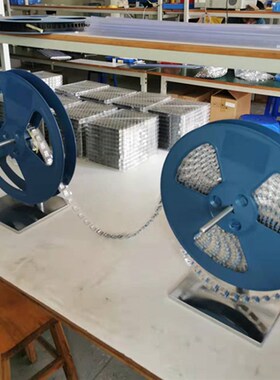 载带盘放料架卷带挂料支座微型编带检验台亚克力挡料小型弹簧压盘