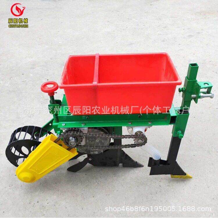 Shanxi's best-selling no-till corn and soybean seeder micro tillage machine is used with an all-in-one precision seeding machine