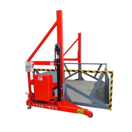 移动卸货平台电动液压物流仓储货物搬运集装箱移动装卸货平台 - 图3