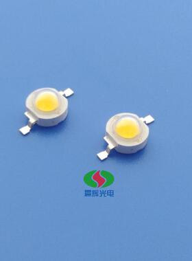 超亮1W3W大功率LED灯珠灯泡高亮LED天花射灯路灯光源灯芯晶元芯片