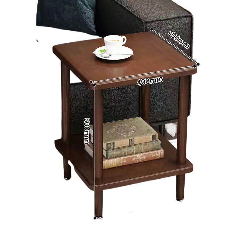 沙发几实木现代简茶约侧边无品牌/柜长条边茶几厅双层长方形客桌,淘宝优惠券,粉丝福利购,淘宝优惠卷