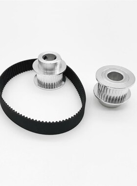 2GT同步皮带轮2M32/32齿内孔5-10mm 1:1皮带宽度10mm标准涨紧轮