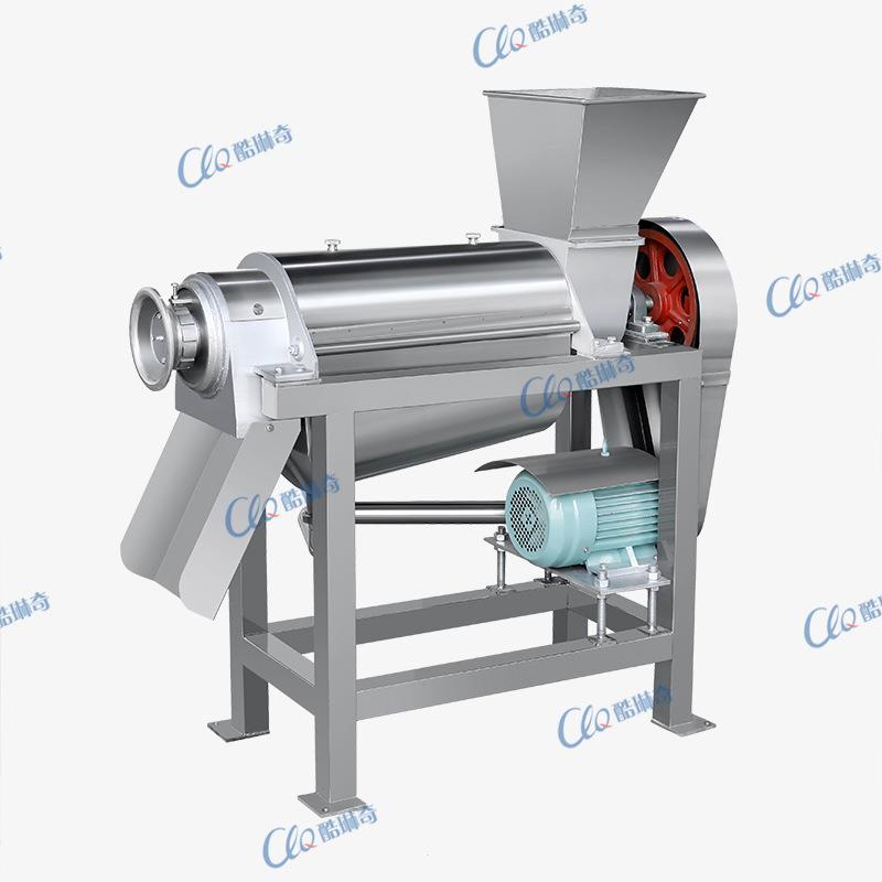 *广东厂家直销香水柠檬榨汁机304不锈钢制作螺旋榨汁机 - 图2