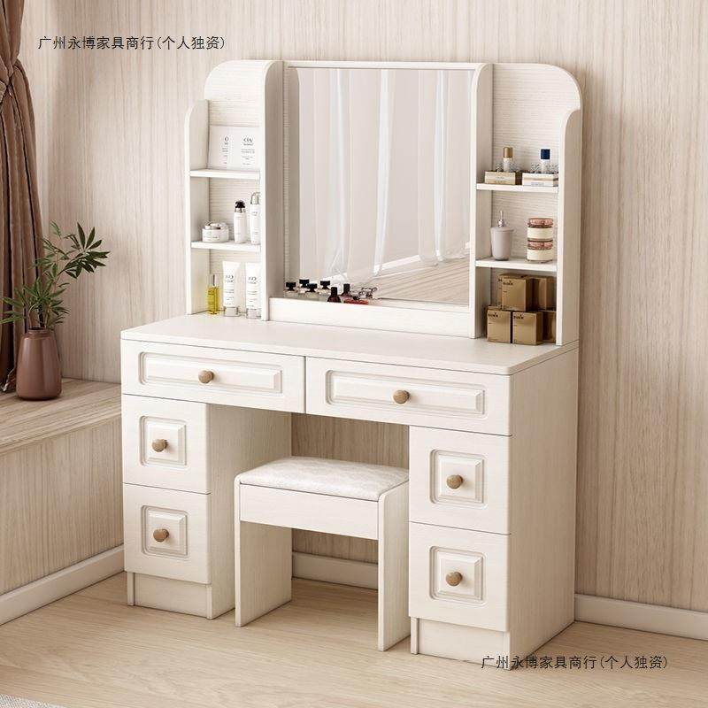 梳妆台卧室26现代简约梳户妆妆台镜化妆桌小型梳台收纳子盒,淘宝优惠券,粉丝福利购,淘宝优惠卷