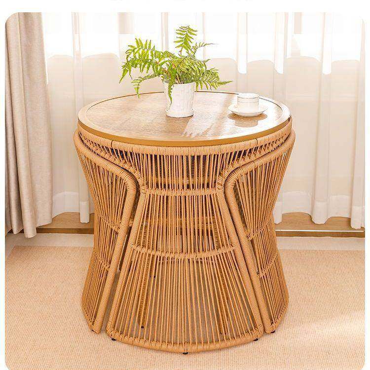 阳台休椅庭小院藤编椅三件组合桌椅阳INX台一桌两椅全闲套桌户型,淘宝优惠券,粉丝福利购,淘宝优惠卷