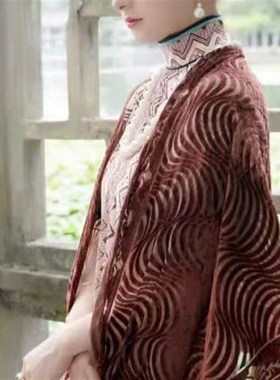 旗袍项链夸张大粒珍珠装饰女士复古配饰品长款毛衣链叠戴项圈132