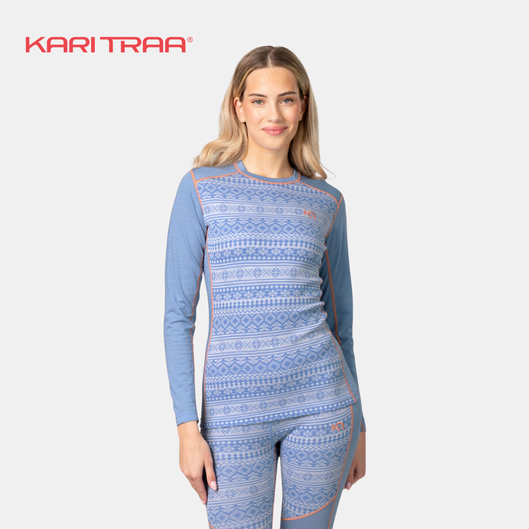 KariTraa 挪威KT MINA米拉系列低克重美丽奴羊毛混纺打底衣 150g,淘宝优惠券,粉丝福利购,淘宝优惠卷