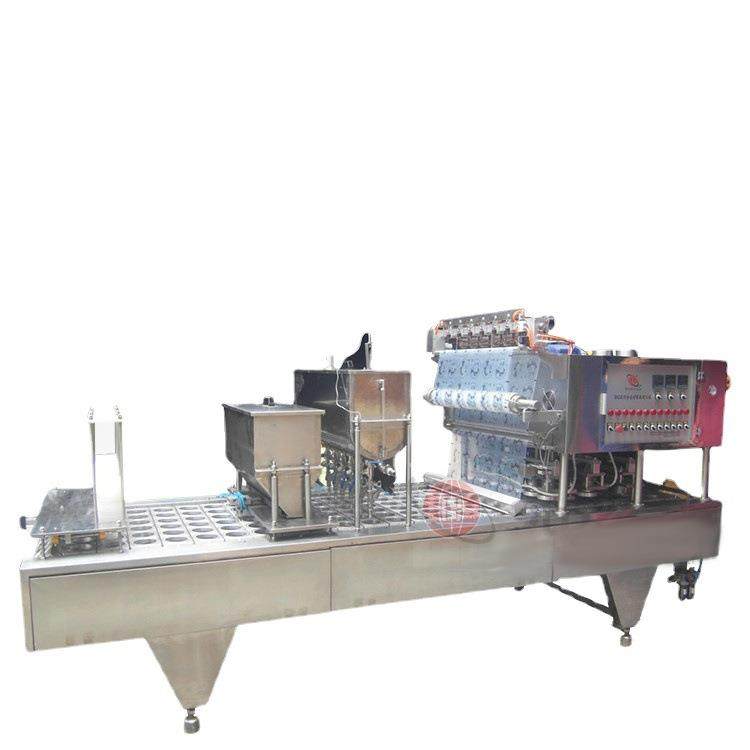 塑杯灌装封口机 杯装水全自动灌装封口机带洗杯功能 封杯机厂家,淘宝优惠券,粉丝福利购,淘宝优惠卷