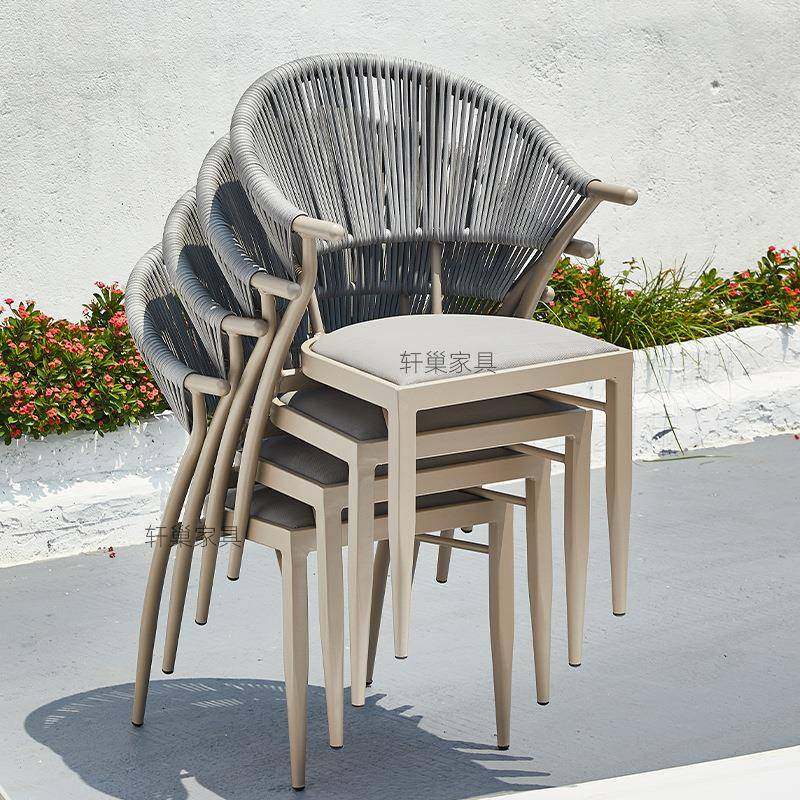外桌靠背防水藤椅休院0860闲阳台庭铁艺花园藤编室外户露台椅编藤,淘宝优惠券,粉丝福利购,淘宝优惠卷