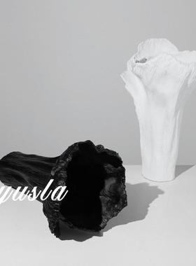 爆境款法式简约客厅茶几VNT餐厅插干花瓶器售楼跨处酒店花摆件装