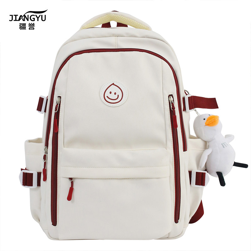 初中生书包女大学生高颜值大容量高中双肩包中学生轻便背包宽肩带,淘宝优惠券,粉丝福利购,淘宝优惠卷