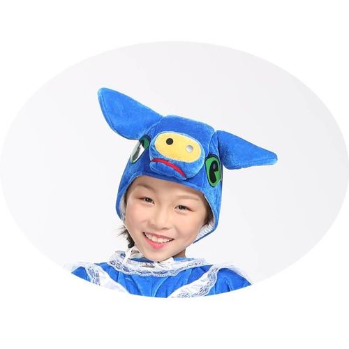 六一儿童十二生肖头饰鼠牛虎兔龙蛇马羊猴鸡狗猪儿童成人表演帽子 - 图3
