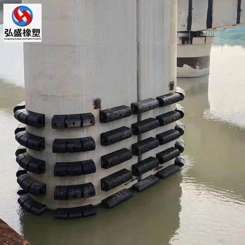 橡胶防撞条橡胶护舷D型DA型GD型O型圆形码头桥墩交通设施 - 图0