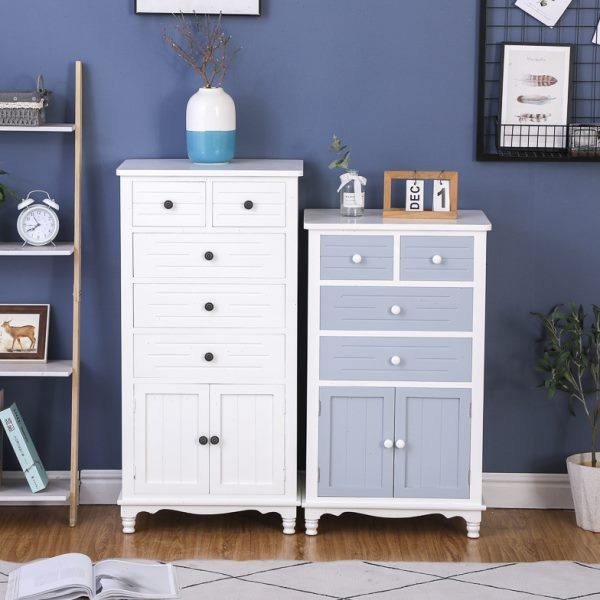 实木五斗柜北欧卧室收纳储物柜子简约现代抽屉式带门客厅斗柜轻奢,淘宝优惠券,粉丝福利购,淘宝优惠卷