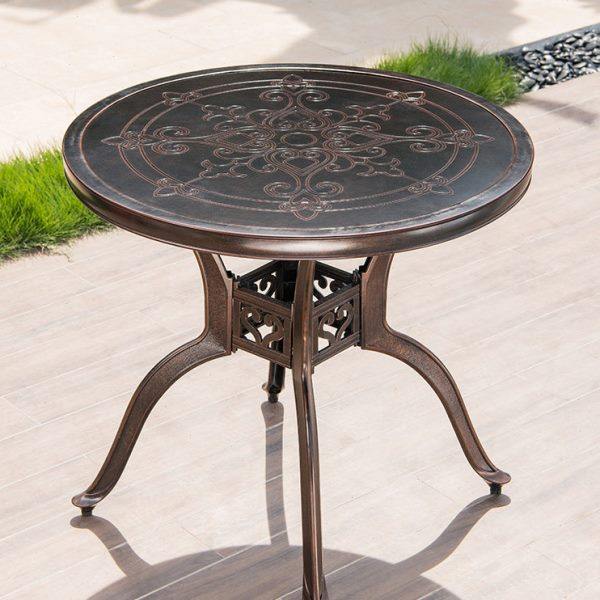 藤朝户外铸铝桌子室外花园庭院露天休闲单桌室外阳台象棋铸铝桌椅,淘宝优惠券,粉丝福利购,淘宝优惠卷