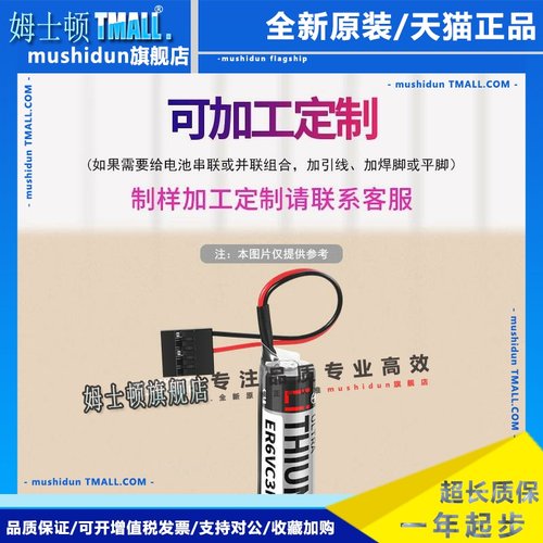 ER6VC3N 3.6V电池 安川机器人机械手控N制柜PLC驱动系统锂电池 - 图2