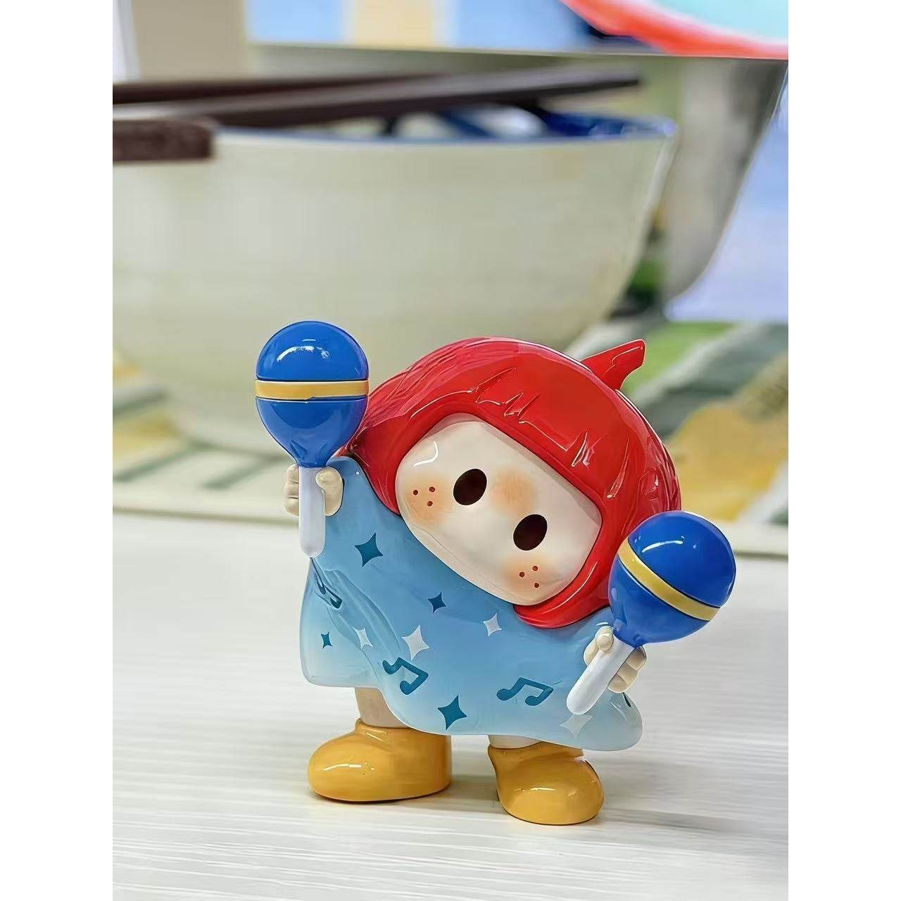 YoYo酱歪头系列招财转转Mini桌面摆件可爱右右酱萌趣伴手礼送朋友,淘宝优惠券,粉丝福利购,淘宝优惠卷