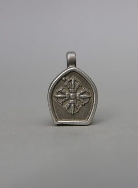 西藏手工白利玛铜迷你小号嘎乌盒吊坠特色民族风坠挂侧挂男女配饰