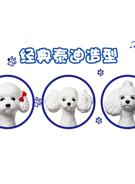 泰迪狗宠物衣服拍照狗模特泰迪服装展示狗模型宠物店铺装饰狗摆件