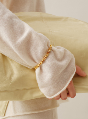 Le' Murmure 力感美学 獨家典藏意式工坊纯手工螺旋轻奢重工手链