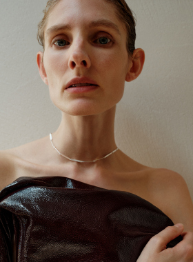 Le'Murmure18K金原创锁骨项链