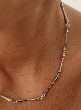 Le' Murmure 力感美学 獨家工坊出品百年传承老工匠纯手工银项链