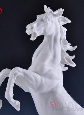 陶瓷十二生肖马到成功摆招财客厅酒柜装饰摆件工艺品摆设商务礼品