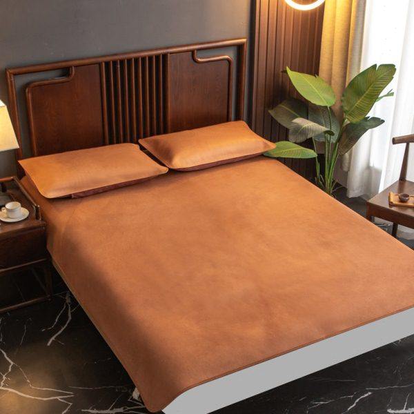 古法无涂层原生态整张清水头层牛皮席1.8米软席纯色真皮床垫硬席,淘宝优惠券,粉丝福利购,淘宝优惠卷