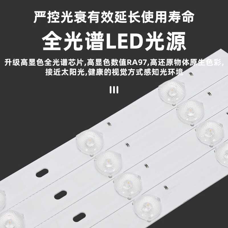 普瑞全光谱灯芯吸顶灯替换灯条护眼防蓝光客厅灯led灯芯三色变光,淘宝优惠券,粉丝福利购,淘宝优惠卷