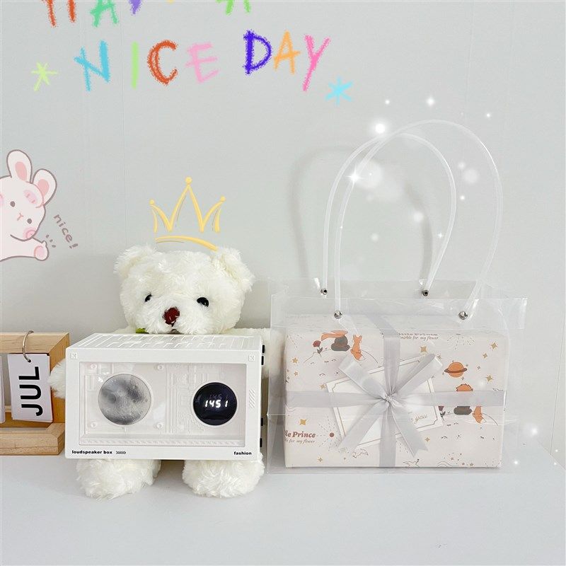 星球数字时钟蓝牙音箱小夜灯送男女生朋友闺蜜生日礼物桌面高级感,淘宝优惠券,粉丝福利购,淘宝优惠卷