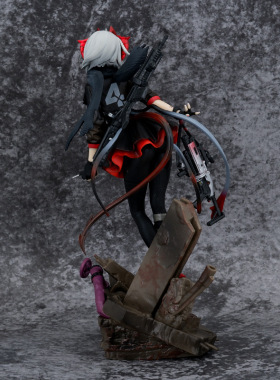 明日方舟W模型萨卡兹佣s兵二次元游戏动漫美少女模型国产现货摆件