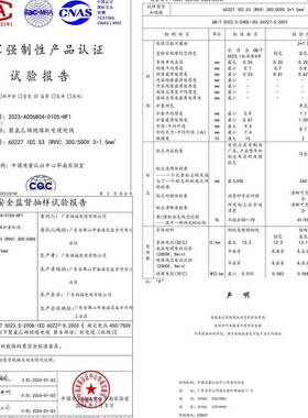 桂诚电缆国标ZC-RVV铜芯扁形护套线2芯0.5/1.5/4平方平行电线软线