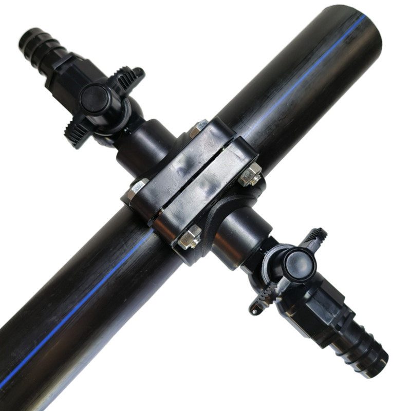 分水鞍座套装倒刺接口三通四通内牙马鞍PE PVC ppr主管通用带球阀,淘宝优惠券,粉丝福利购,淘宝优惠卷