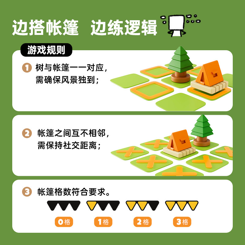 GiiKER计客露营达人益智玩具儿童游戏机